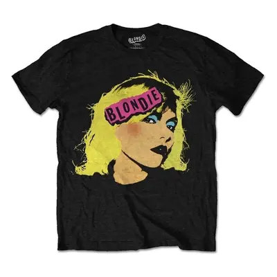 Blondie T-Shirt Punk Logo Unisex Black