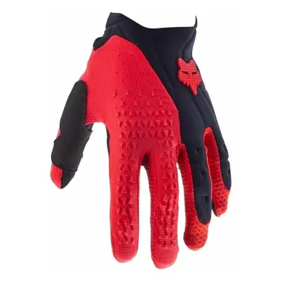 FOX Pawtector Gloves Black/Red Motorcycle Gloves