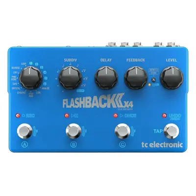 TC Electronic Flashback X4 Delay Guitar Effect