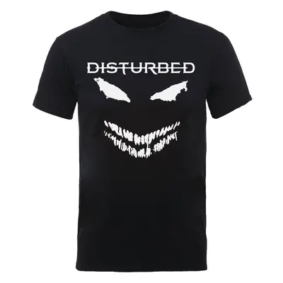 Disturbed T-Shirt Scary Face Candle Unisex Black