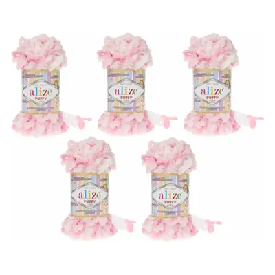 Alize Puffy Color SET Knitting Yarn