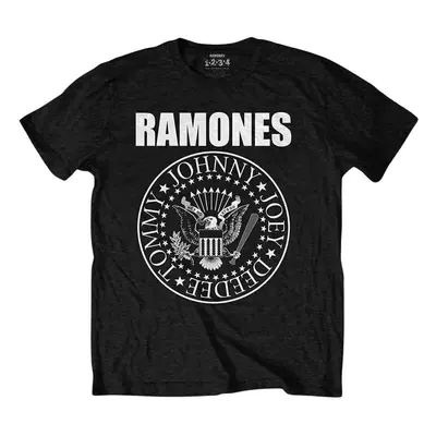 Ramones T-Shirt Presidential Seal Unisex Black