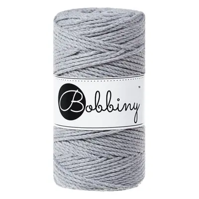 Bobbiny 3PLY Macrame Rope mm m Silver Cord