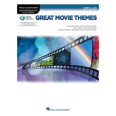 Hal Leonard Great Movie Themes: Instrumental P-A Cello Violoncello Sheet Music