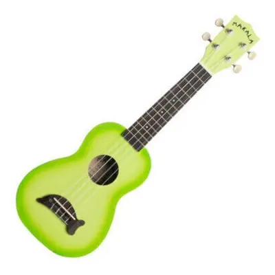 Kala Makala Dolphin Green Apple Burst Ukulele