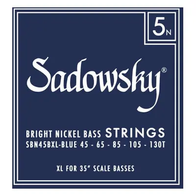 Sadowsky Blue Label SBN-45BXL Bassguitar strings