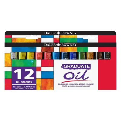 Daler Rowney Graduate Set of Oil Paints x ml