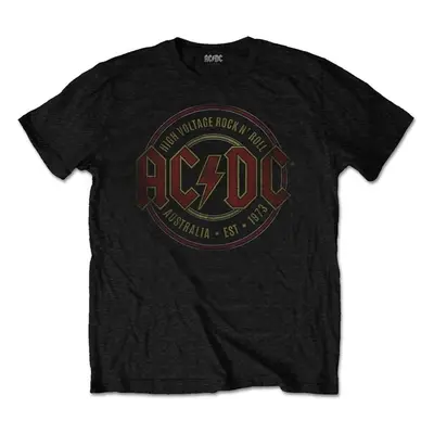 AC/DC T-Shirt Est. Unisex Black