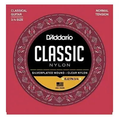 D'Addario EJ27N-3/4 Nylon Strings