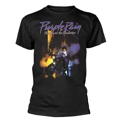 Prince T-Shirt Purple Rain Unisex Black