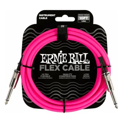 Ernie Ball Flex Instrument Cable Straight/Straight m Straight - Straight Instrument Cable