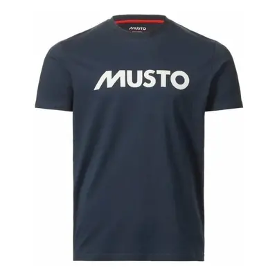 Musto Logo Short Sleeve T-Shirt Navy