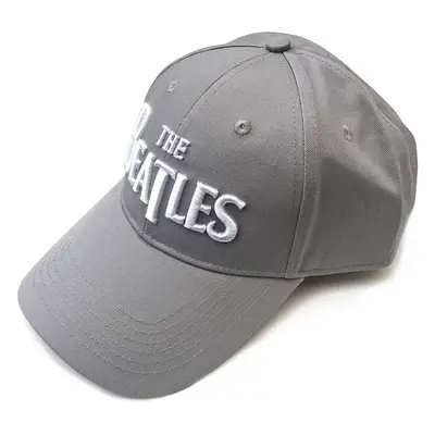 The Beatles Cap Drop T Logo Grey