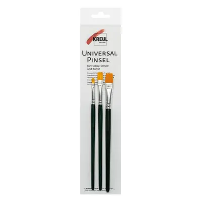 Kreul Universal Basic Synthetics Set of Flat Brushes pcs