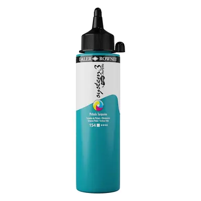 Daler Rowney System3 Acrylic Paint Phthalo Turquoise ml pc