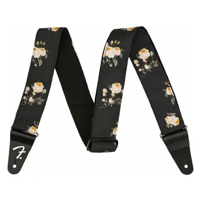 Fender Floral Strap Textile guitar strap Black