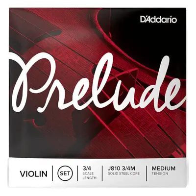 D'Addario J810 3/4M Prelude Violin Strings