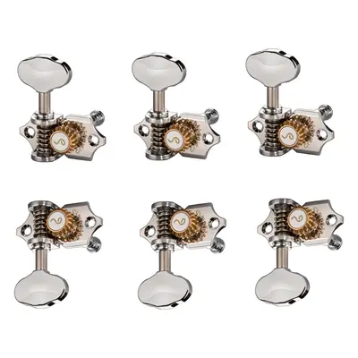 Schaller GrandTune 3L/3R Chrome Guitar Tuning Machines