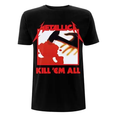 Metallica T-Shirt Kill 'Em All Tracks Unisex Black