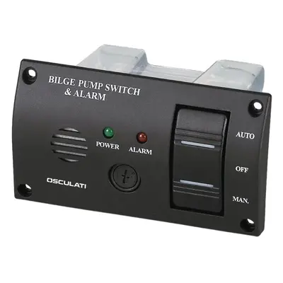 Osculati Switch Panel with Audible Alarm for Bilge Pumps / V Marine Switch