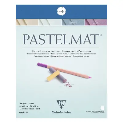 Clairefontaine Pastelmat Glued Pad N4 Sketchbook g