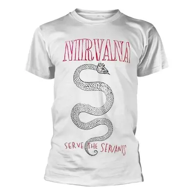 Nirvana T-Shirt Serpent Snake White