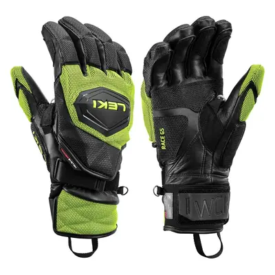 Leki WCR Venom GS 3D Black/Ice Lemon Ski Gloves