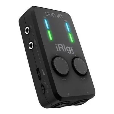 IK Multimedia iRig PRO Duo I/O iOS and Android Audio Interface