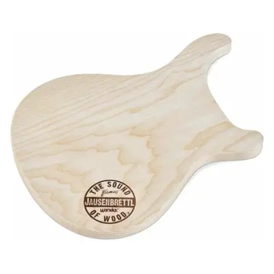 Warwick Jausenbrettl - Double Cut Guitar Cutting Board Light Oak