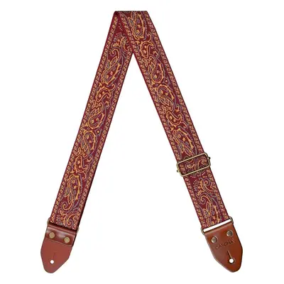 Cascha CGS-JW2 Jacquard Textile guitar strap Paisley