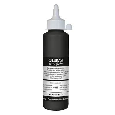 Lukas Cryl Liquid Acrylic Paint Iron Oxid Black ml pc