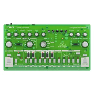 Behringer TD-3 Synthesizer Transparent Green