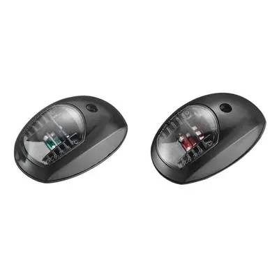 Talamex LED Navigation Lights Set (Starboard+Port) Black Navigation Light