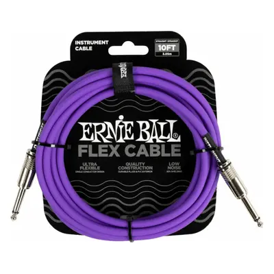 Ernie Ball Flex Instrument Cable Straight/Straight m Straight - Straight Instrument Cable