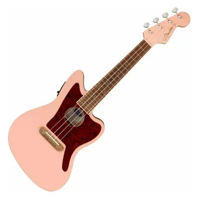 Fender Fullerton Jazzmaster Uke Shell Pink Ukulele