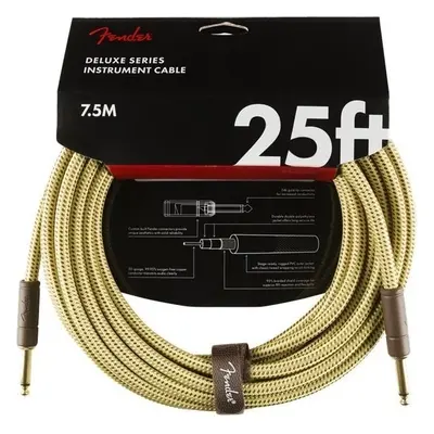 Fender Deluxe Series 7,5 m Straight - Straight Instrument Cable