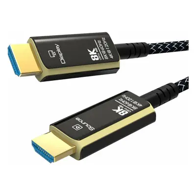 PremiumCord Ultra High Speed HDMI 2.1 Optical fiber 8K 8K m Video Cable