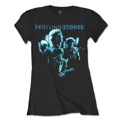 The Rolling Stones T-Shirt Band Glow Womens Black