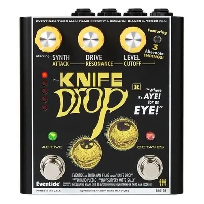 Eventide Knife Drop Guitar Effect