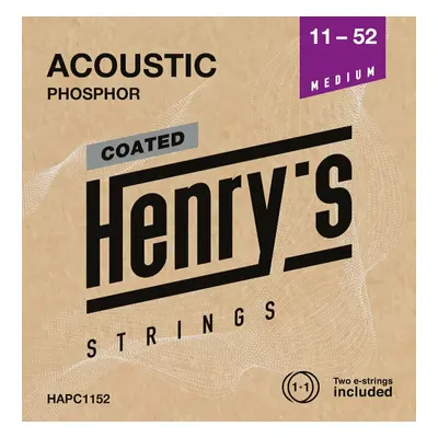 Henry's Coated Phosphor Guitar strings