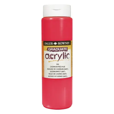 Daler Rowney Graduate Acrylic Paint Cadmium Red Hue ml pc