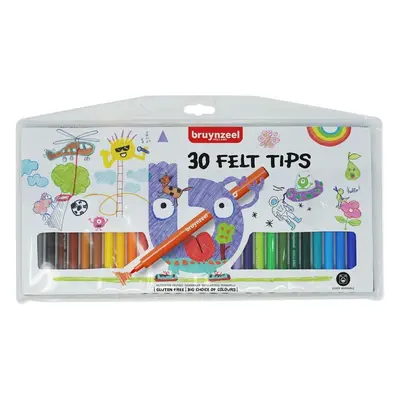 Bruynzeel Kids Felt Tips Markers pcs