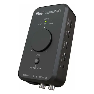 IK Multimedia iRig Stream Pro iOS and Android Audio Interface