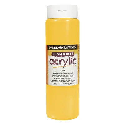 Daler Rowney Graduate Acrylic Paint Cadmium Yellow Hue ml pc