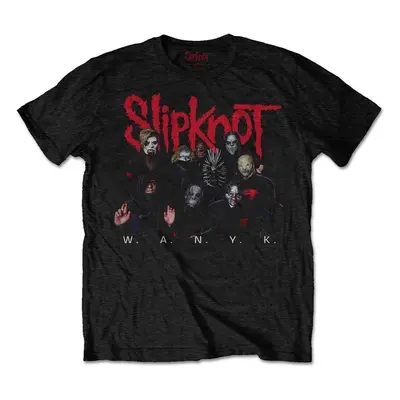 Slipknot T-Shirt WANYK Logo Unisex Black