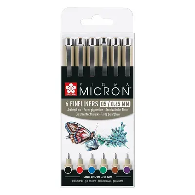 Sakura Pigma Micron Fineliner Technical pens 0,45 mm pcs