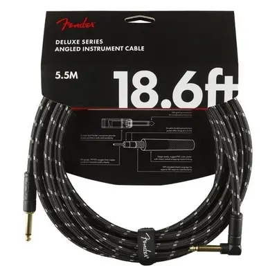 Fender Deluxe Series 5,5 m Straight - Angled Instrument Cable