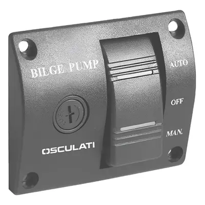 Osculati Universal Switch Panel for Bilge Pumps / V Marine Switch