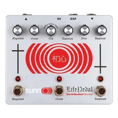 EarthQuaker Devices Sunn O))) Life Pedal V3 Silver Guitar Effect