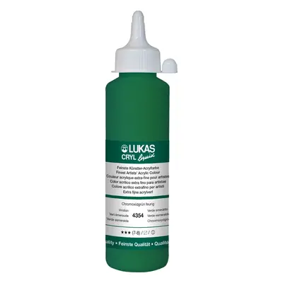 Lukas Cryl Liquid Acrylic Paint Viridian ml pc